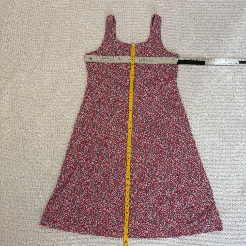Columbia PFG Pink Teal Floral Tank Fishing Dress Small Outdoors Beachy Vacation - Picture 11 of 11